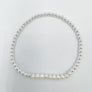 3mm Sterling Silver with Pearl Bar
