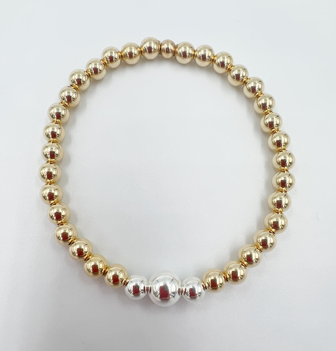 Silver Ball Bracelet