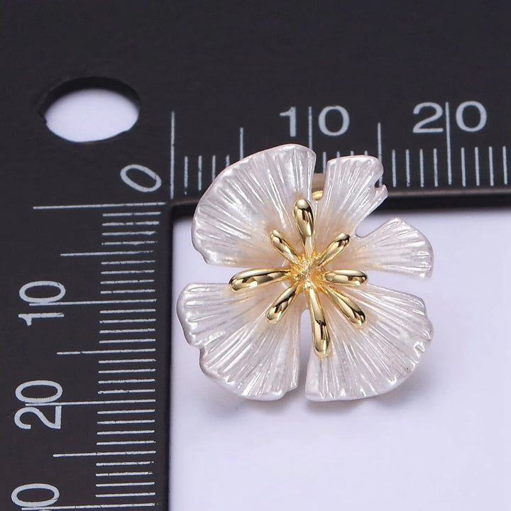 Hibiscus Earrings