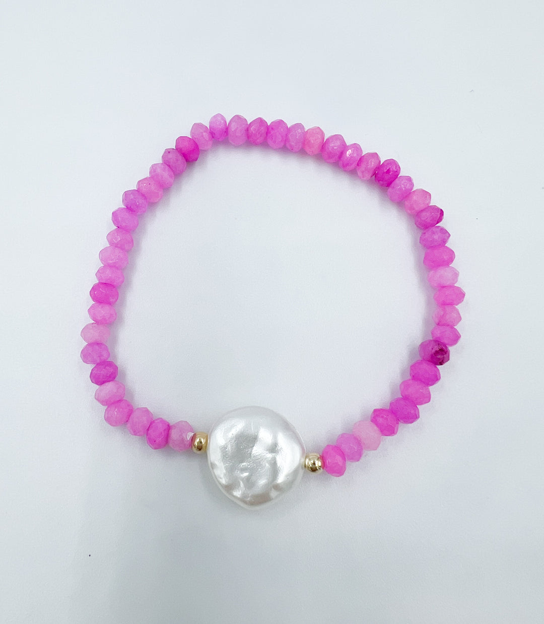 Flat Pearl Bracelet