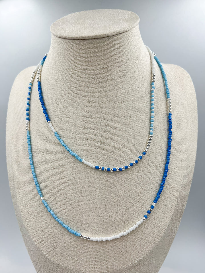 Long Seed Bead Necklace