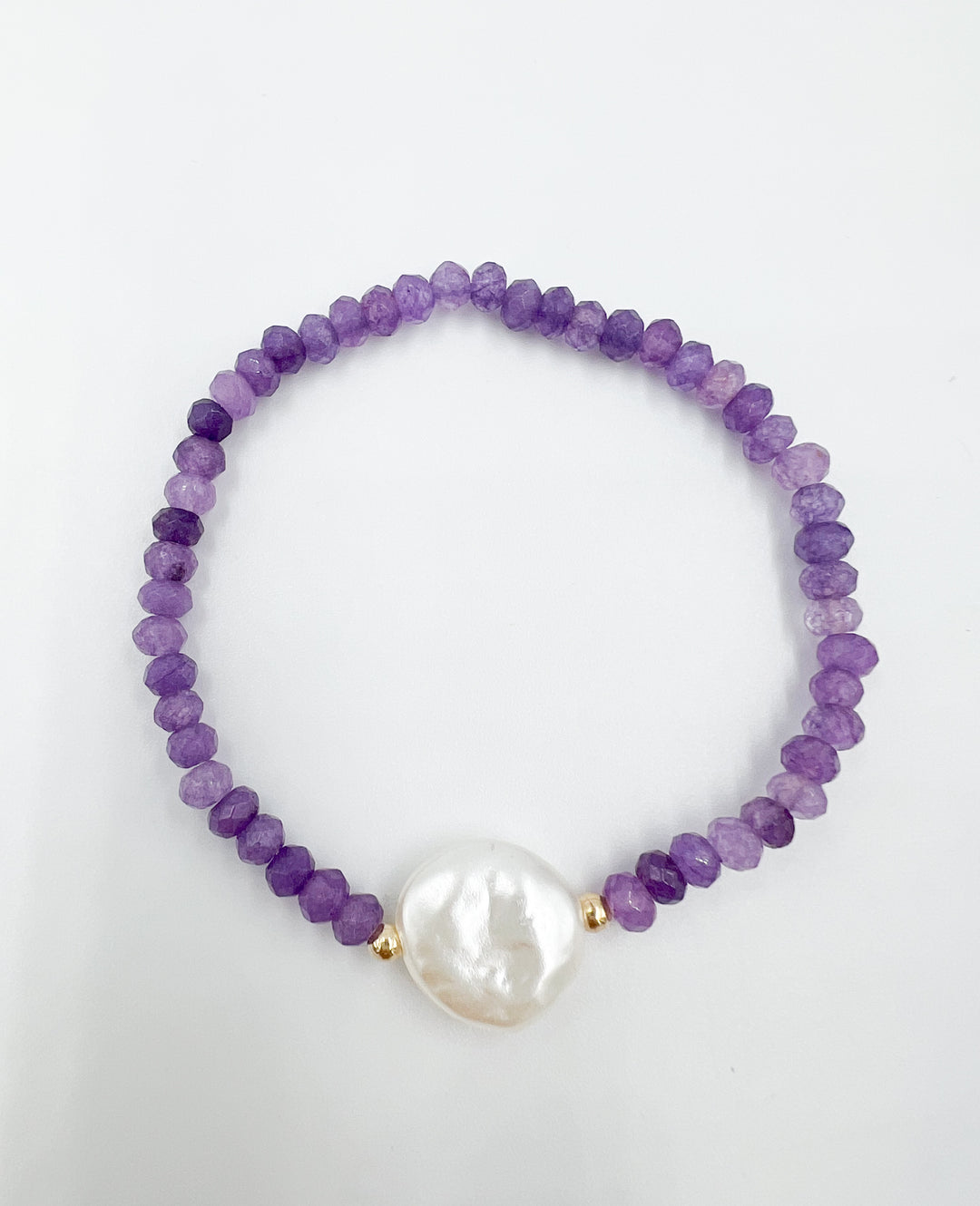 Flat Pearl Bracelet
