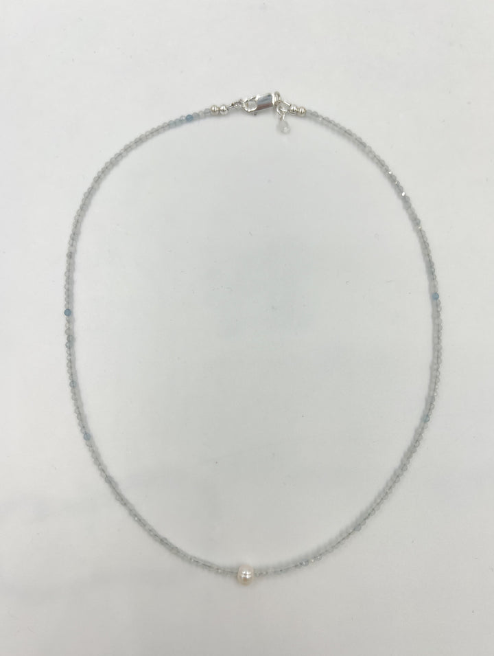 Beach Baby Blue Necklace