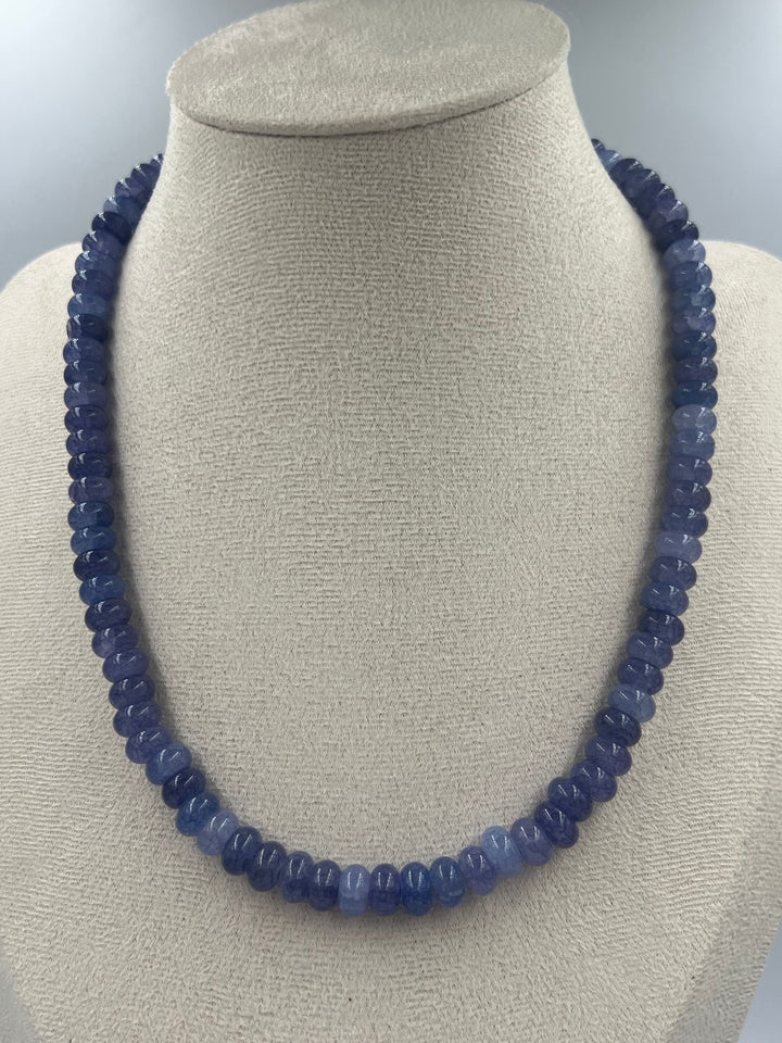 Blue Agate Summer Statement Necklaces
