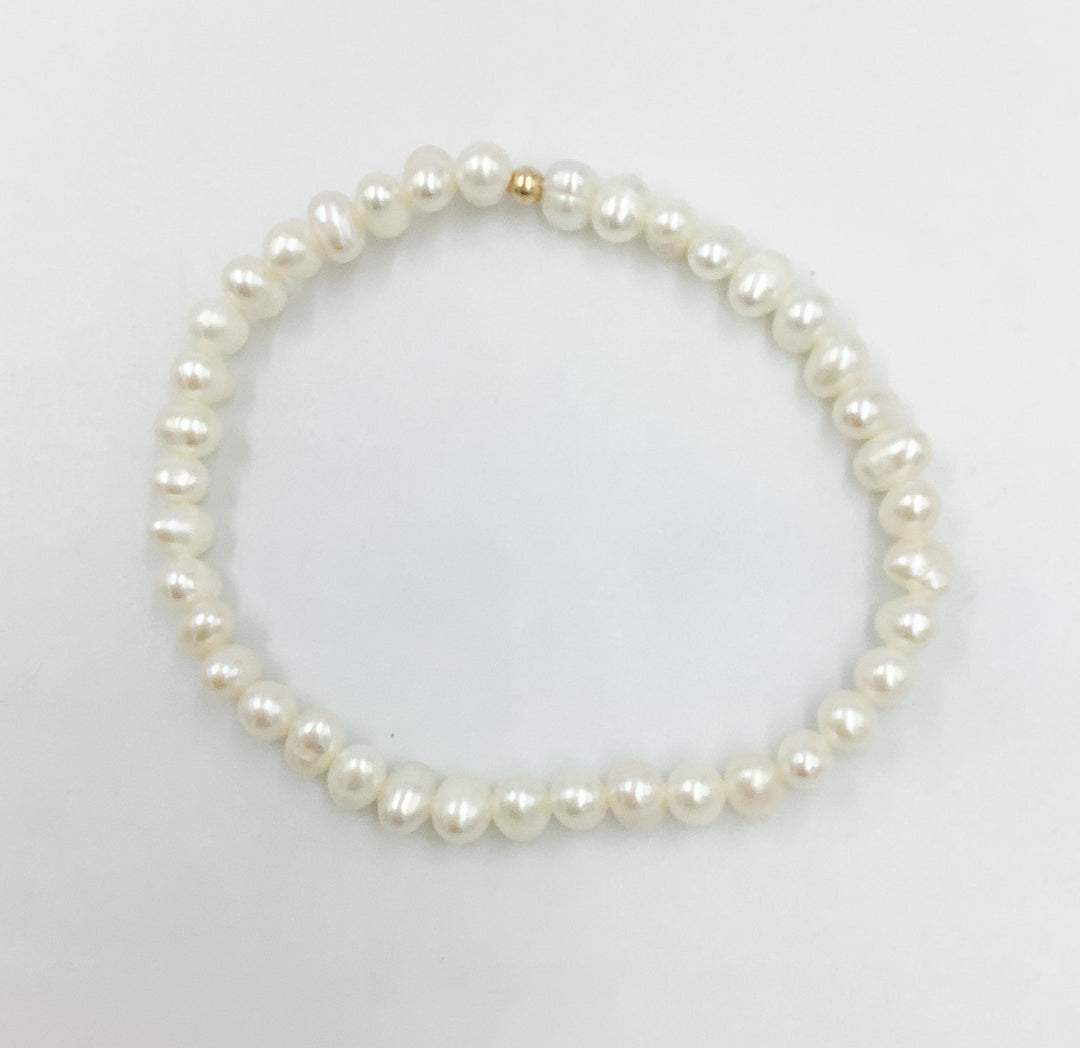 Freshwater Pearl Bracelet - 4mm