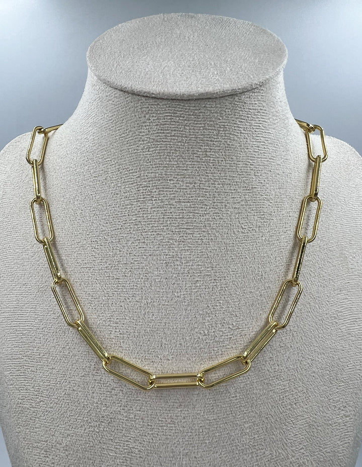 Chunky Paperclip Necklace