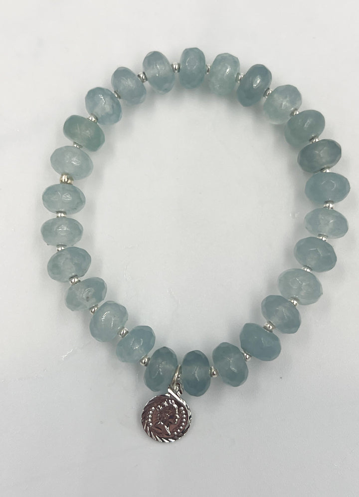 Stone Rondelle Bracelets