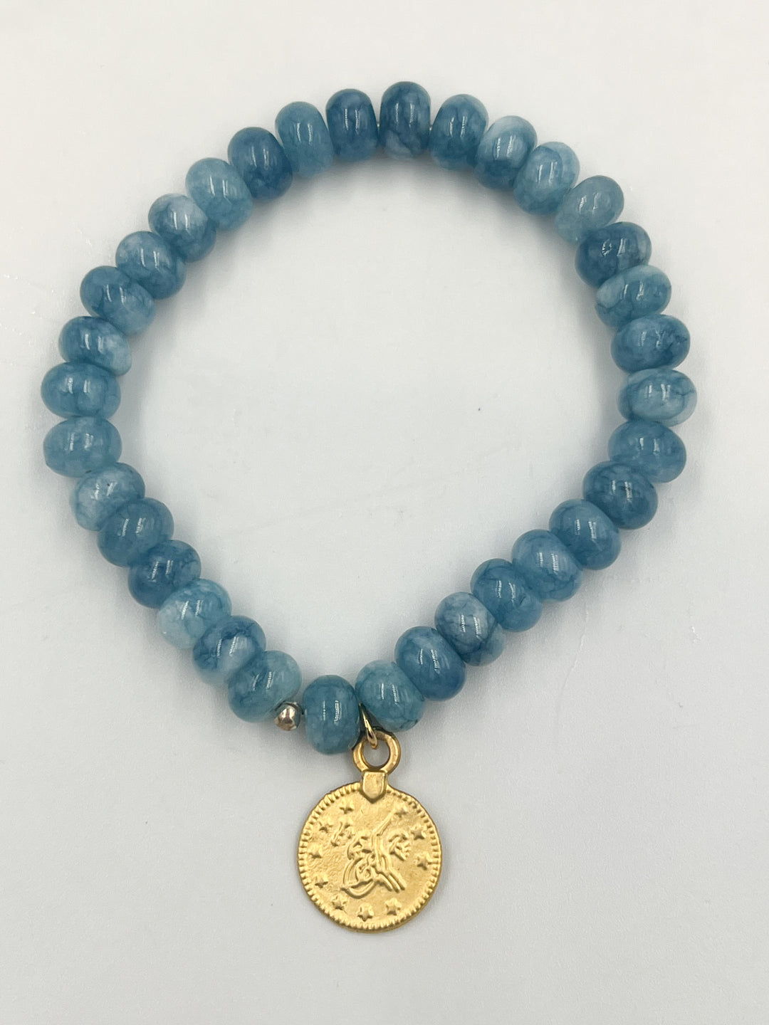 Stone Rondelle Bracelets