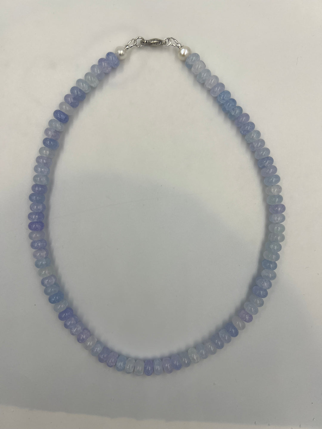 Blue Agate Summer Statement Necklaces