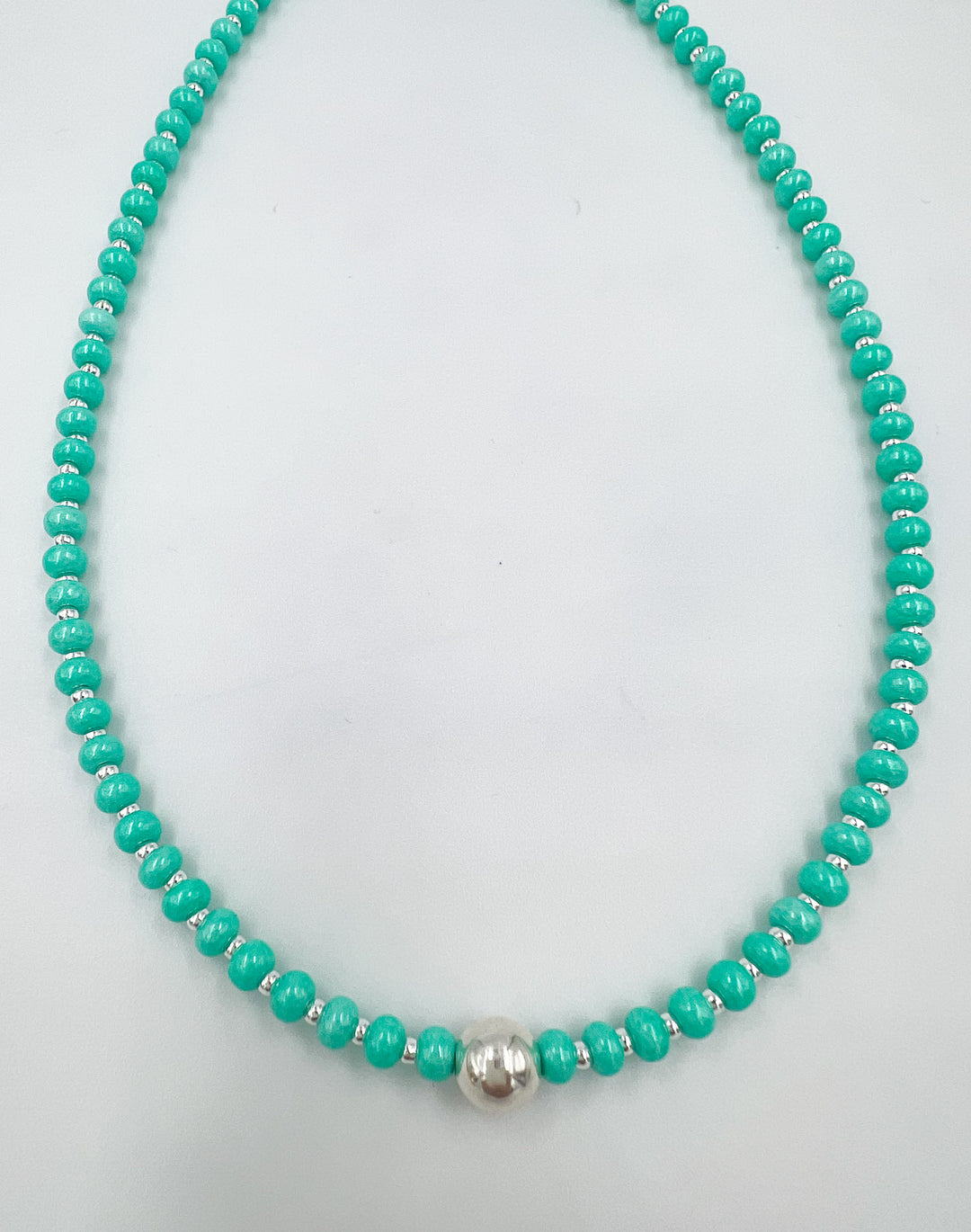 Turquoise Ball Necklace