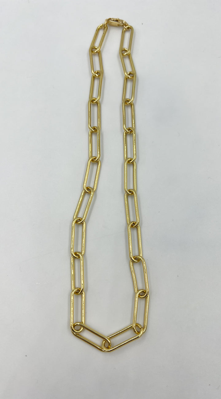 Chunky Paperclip Necklace