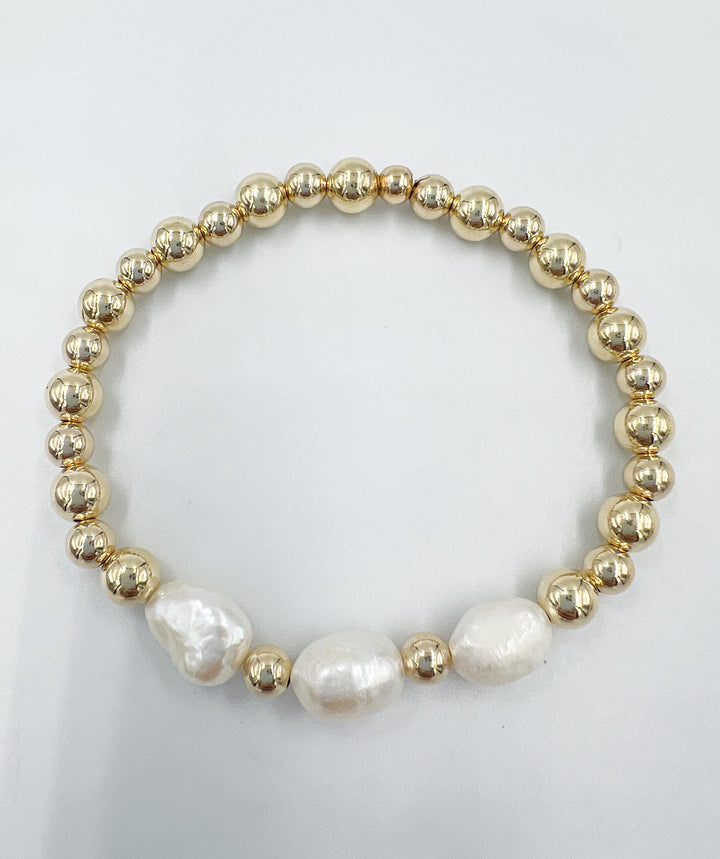 Baroque Pearl Bracelet