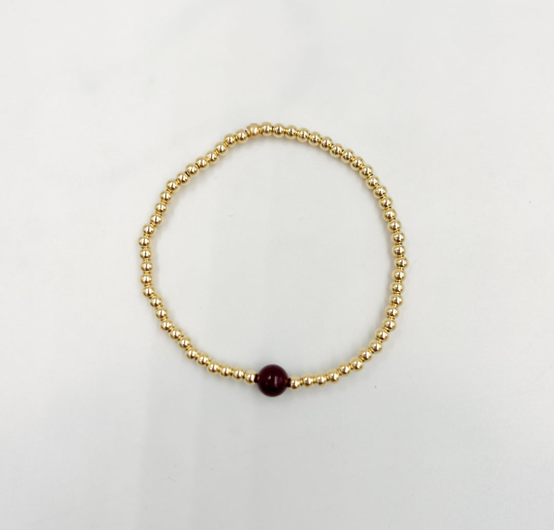 Fall Stone Accent Bracelets
