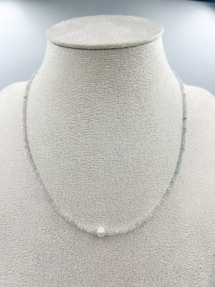 Beach Baby Blue Necklace