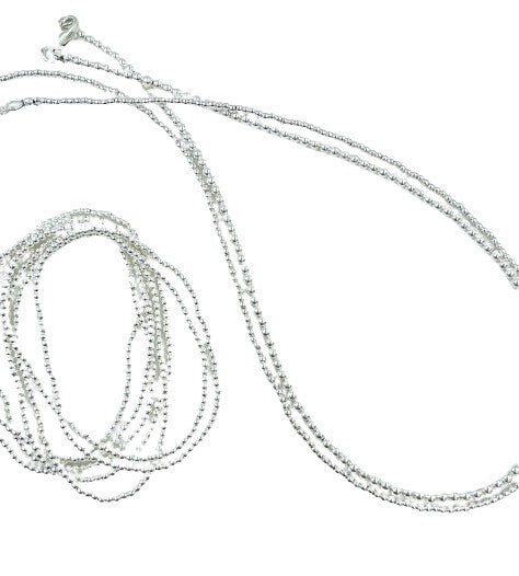 Leave-On Necklace - Sterling Silver 2mm