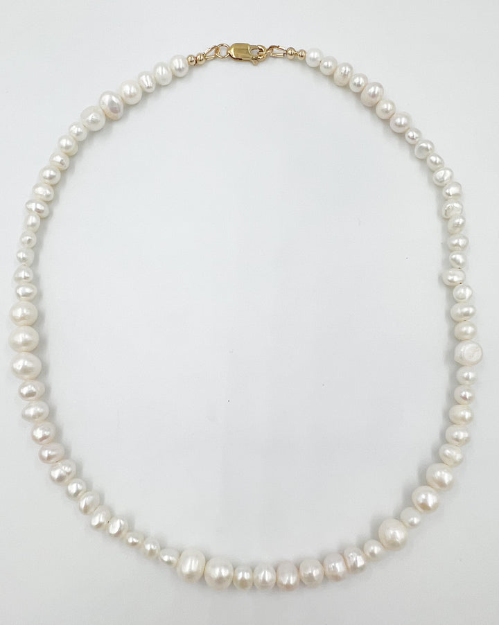 Bayou Belle Mixed Pearl Necklace