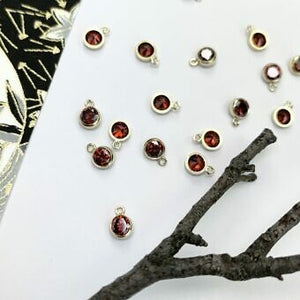 Add-On Bezel Set 14k Gold Filled Birthstone Charm