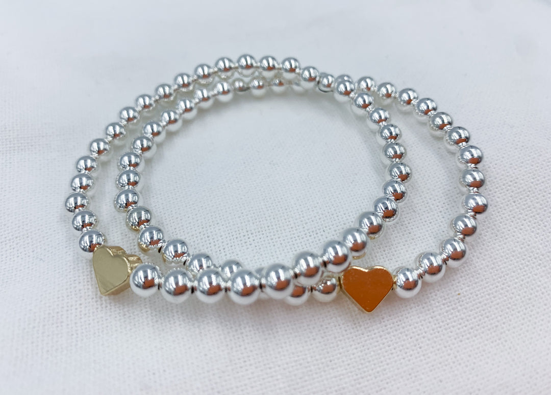 Silver Love Heart