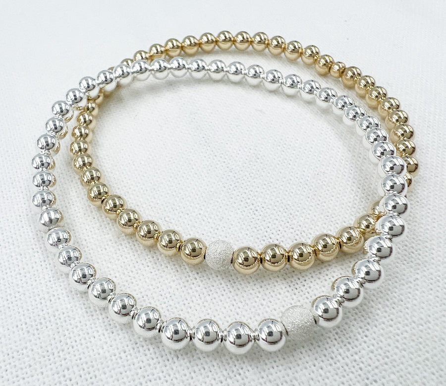 Silver Stardust Bracelets