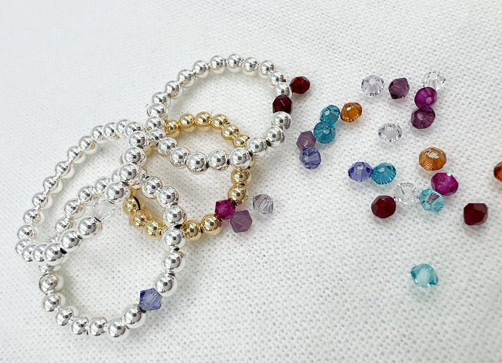 Birthstone Crystal Bead Add-ins